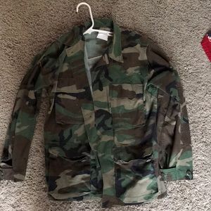 Oversized army jacket